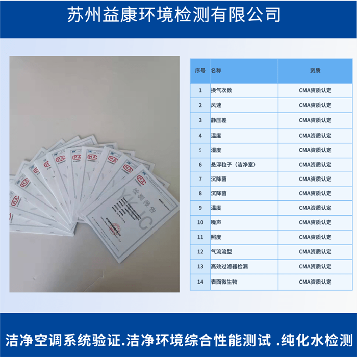 藥廠潔凈室的確認(rèn)、檢測、監(jiān)測和驗證